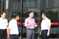 河南省商务厅副厅长张雷明莅临威廉希尔williamhill调研 -2