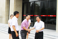 河南省商务厅副厅长张雷明莅临威廉希尔williamhill调研 -3