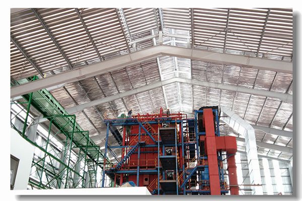 橡胶工业用自然气蒸汽锅炉